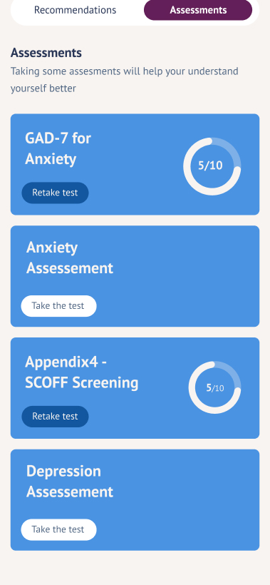 KLIP assessment library